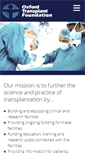 Mobile Screenshot of oxfordtransplant.org.uk